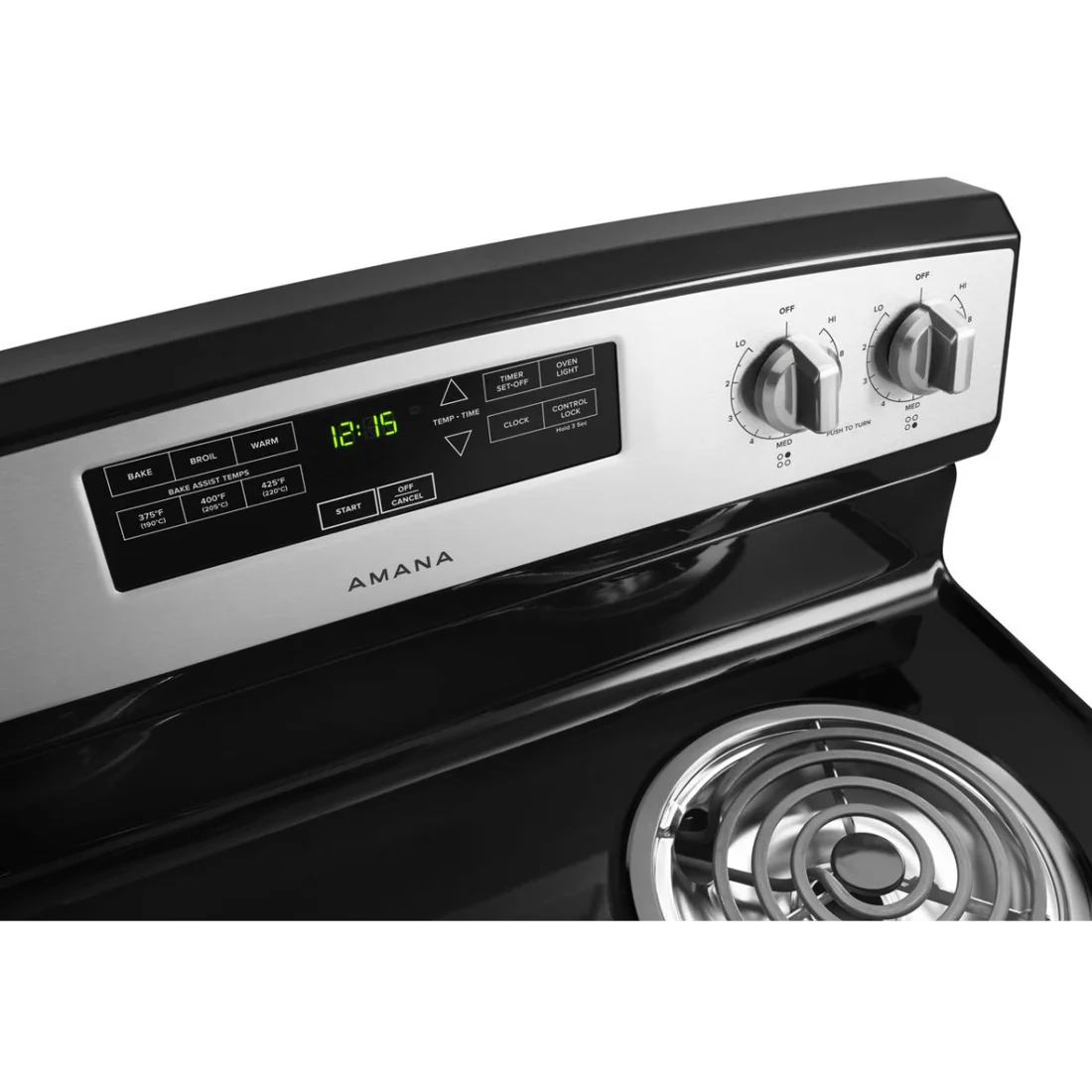 Amana ACR4303MFS Electric Range photo 2