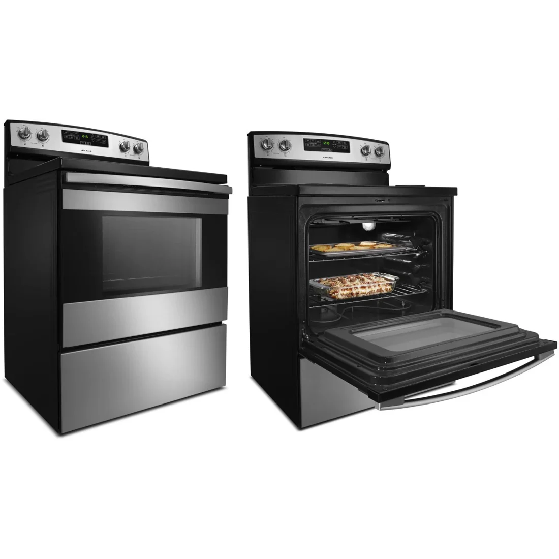 Amana ACR4303MFS Electric Range features