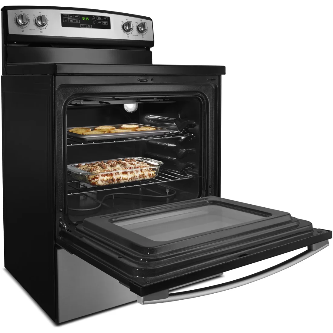 Amana AER6303MFS Electric Range features