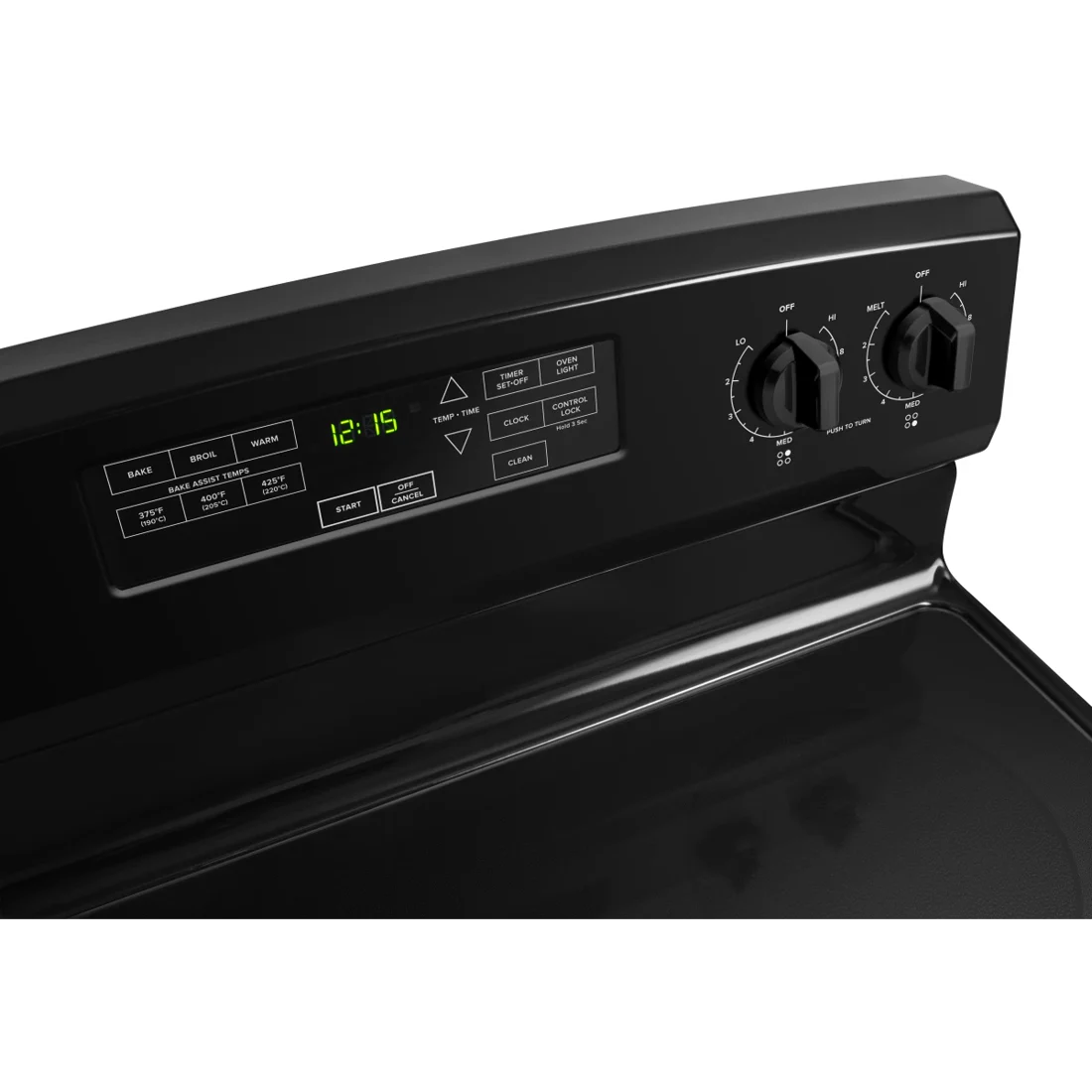Amana AER6603SFB Electric Range features