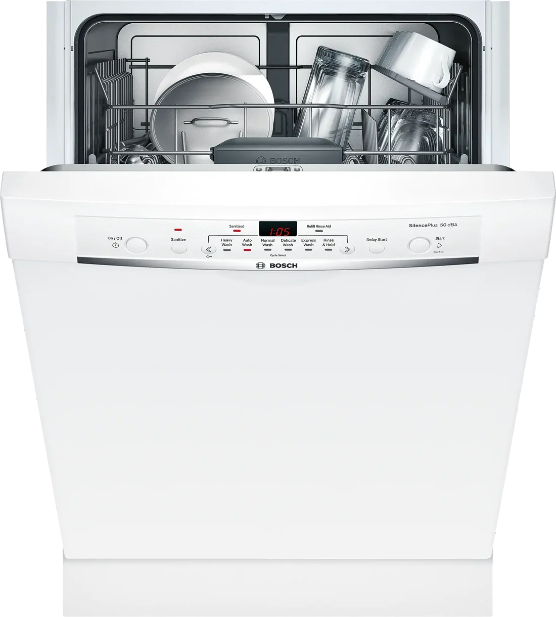 Bosch SHE3ARF2UC Built-In Dishwasher features