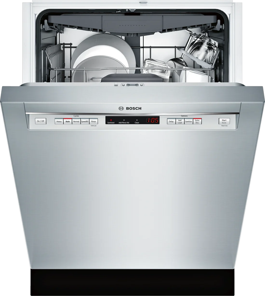Bosch SHEM63W55N Built-In Dishwasher photo 2