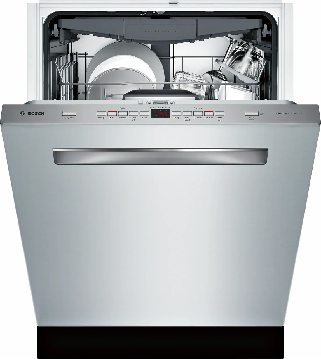 Bosch SHP865WF5N Built-In Dishwasher features