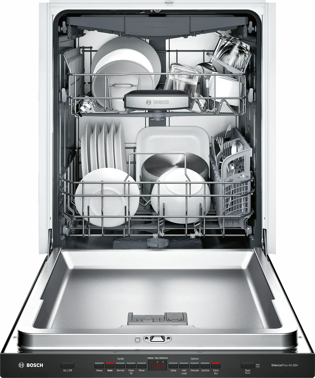 Bosch SHP865WF6N Built-In Dishwasher features