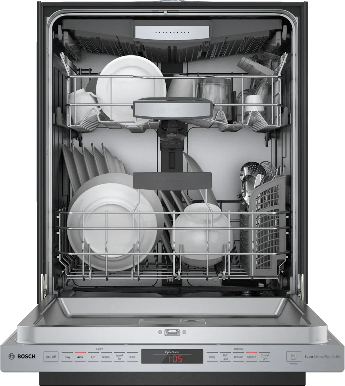 Bosch SHPM78Z55N Built-In Dishwasher features