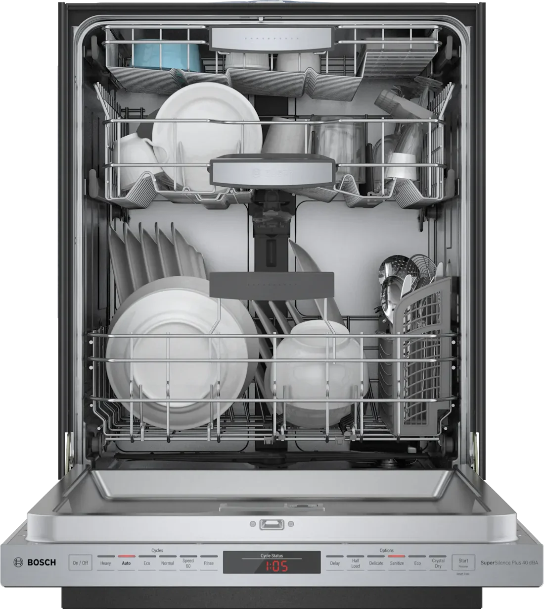 Bosch SHPM88Z75N Built-In Dishwasher features