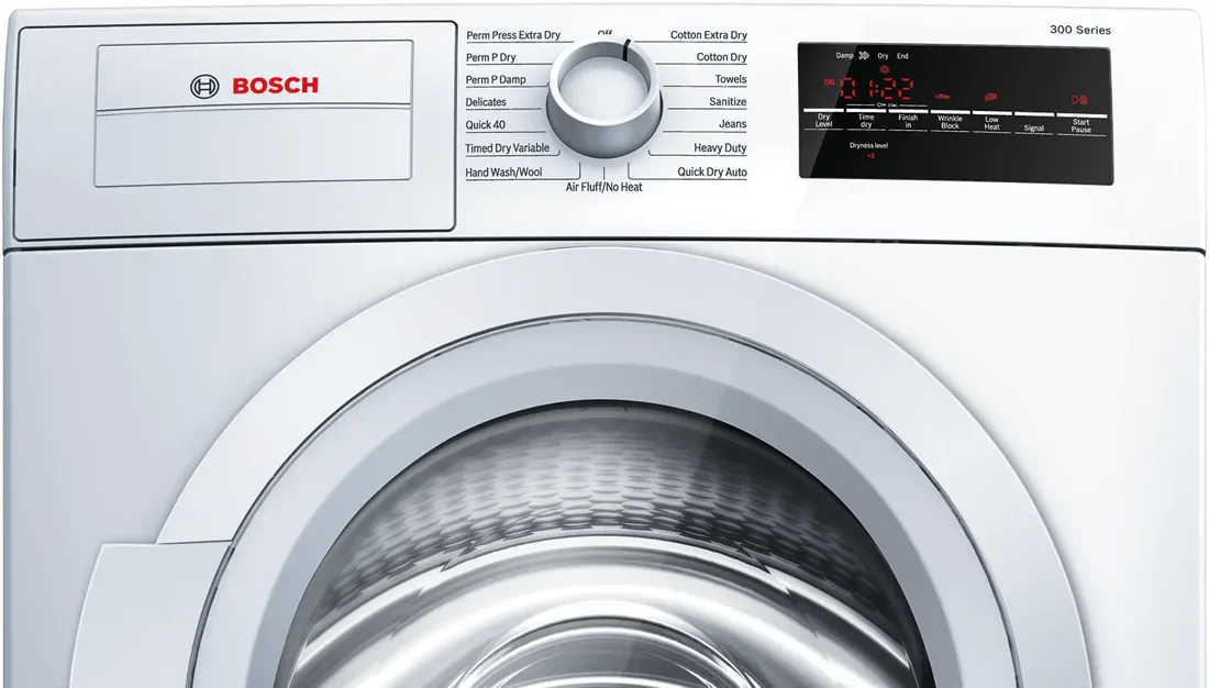 Bosch WTG86400UC Electric Dryer features
