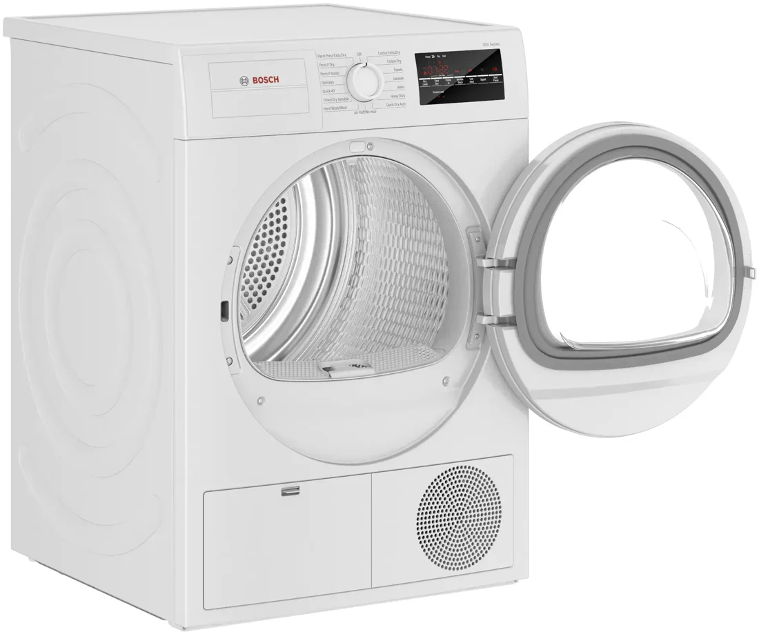 Bosch WTG86403UC Electric Dryer features