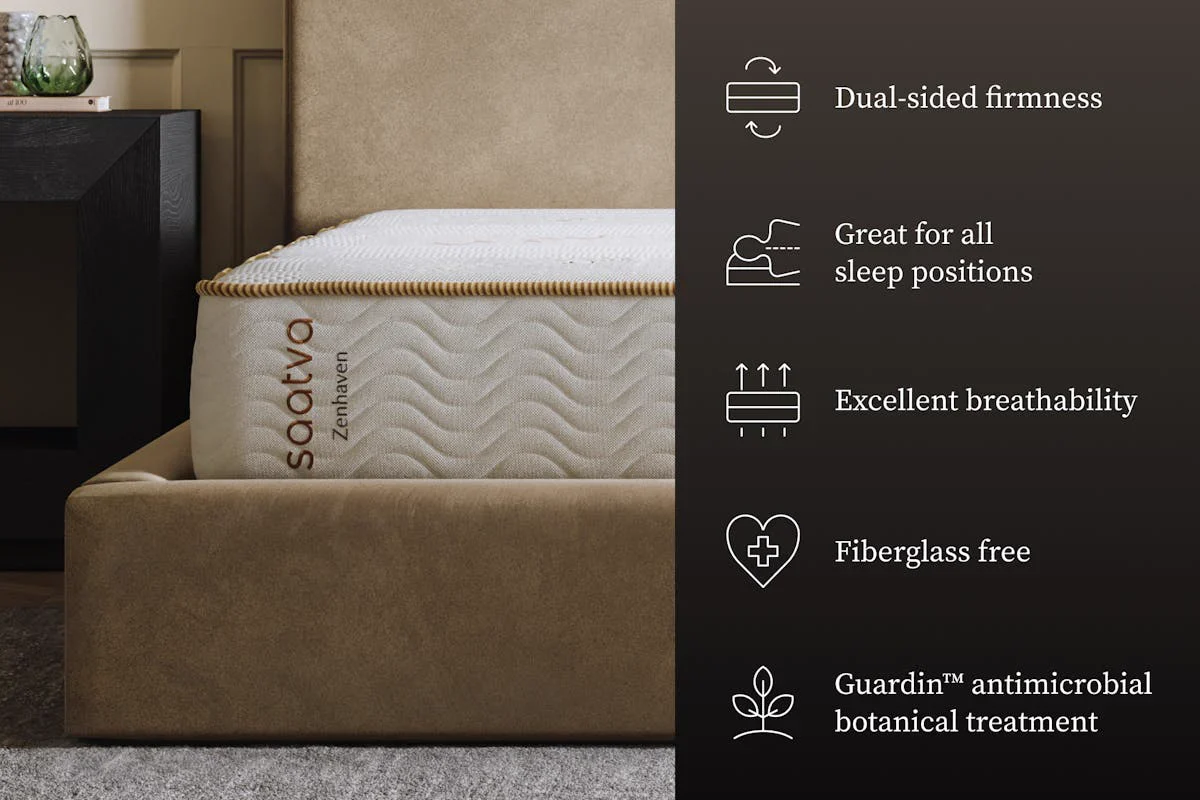 Saatva Zenhaven Luxury Plush Side photo 3