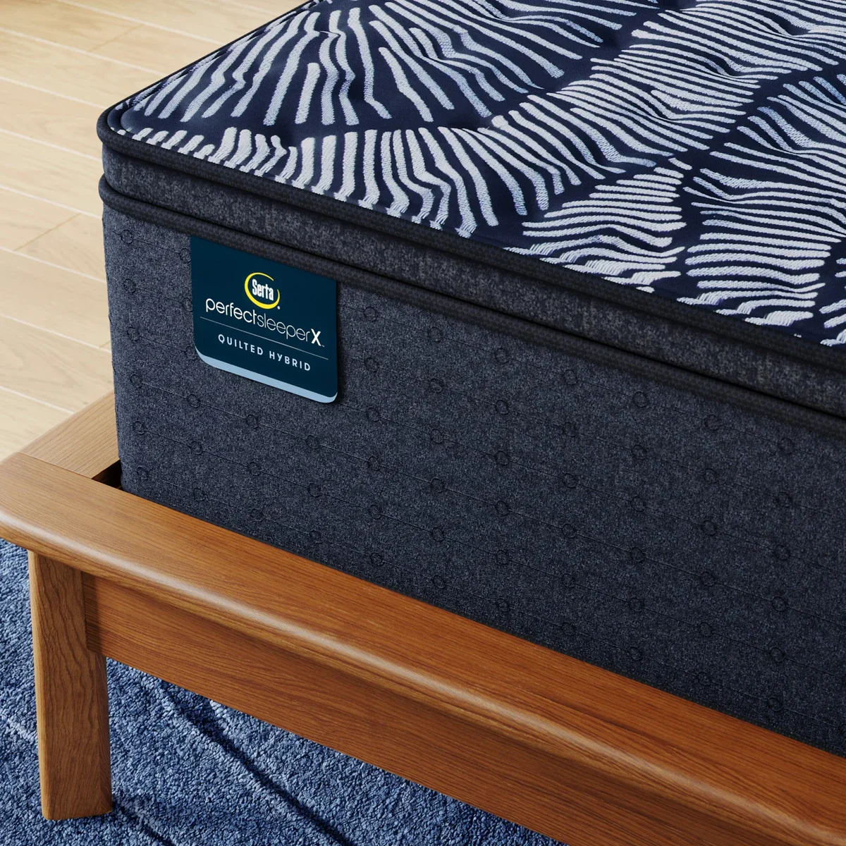 Serta Perfect Sleeper X Quilted Hybrid Level One Medium Pillow Top photo 2