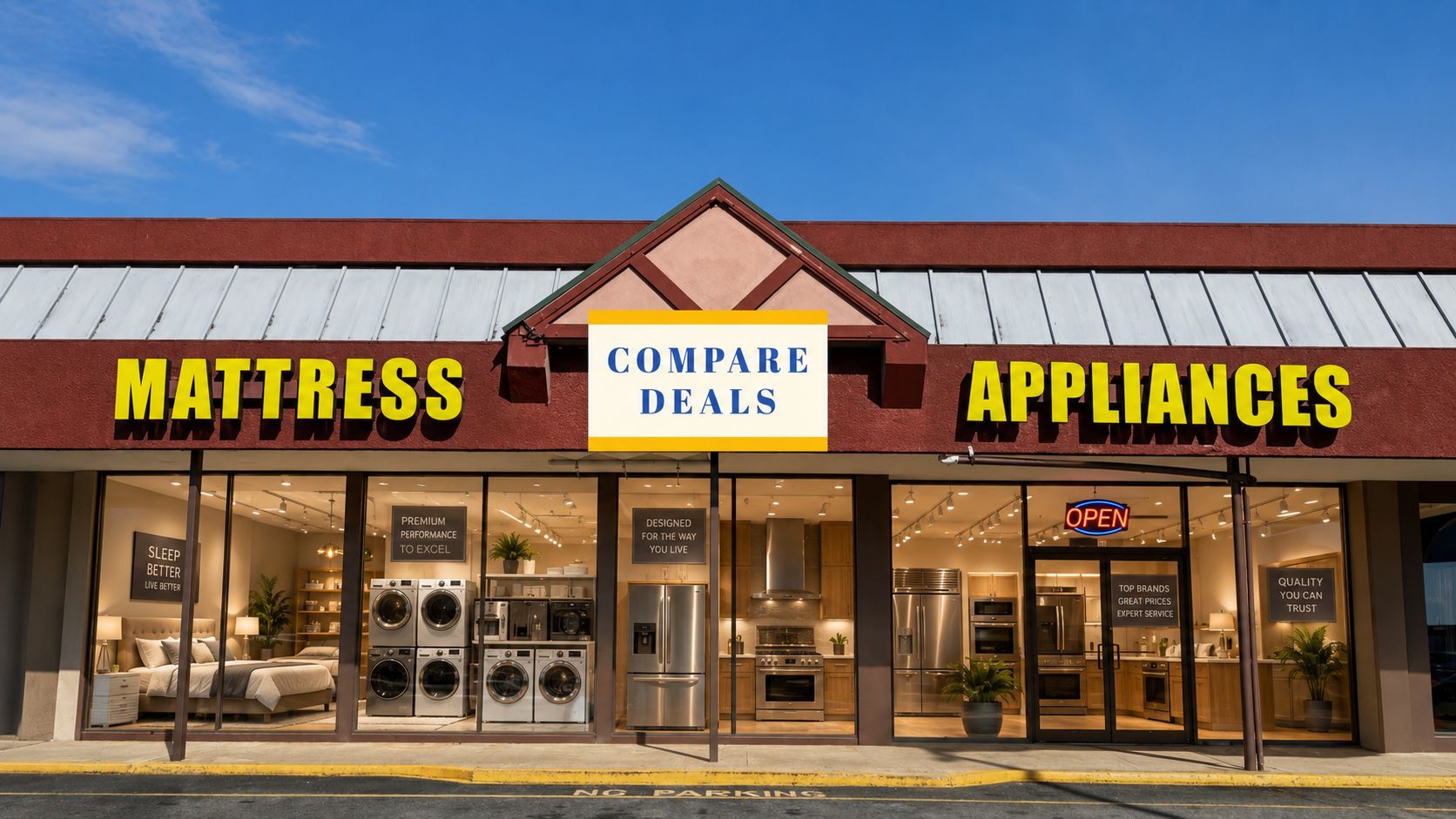 Compare Deals outlet storefront in Lawrenceville GA