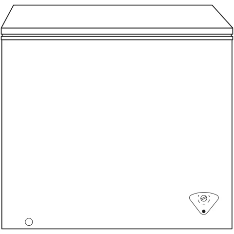 Frigidaire FCM7SKWW Chest Freezer features