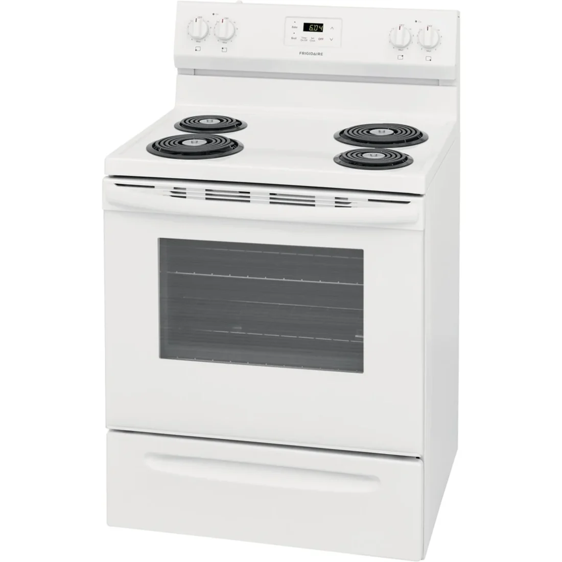 Frigidaire FCRC3012AW Freestanding Electric Range features