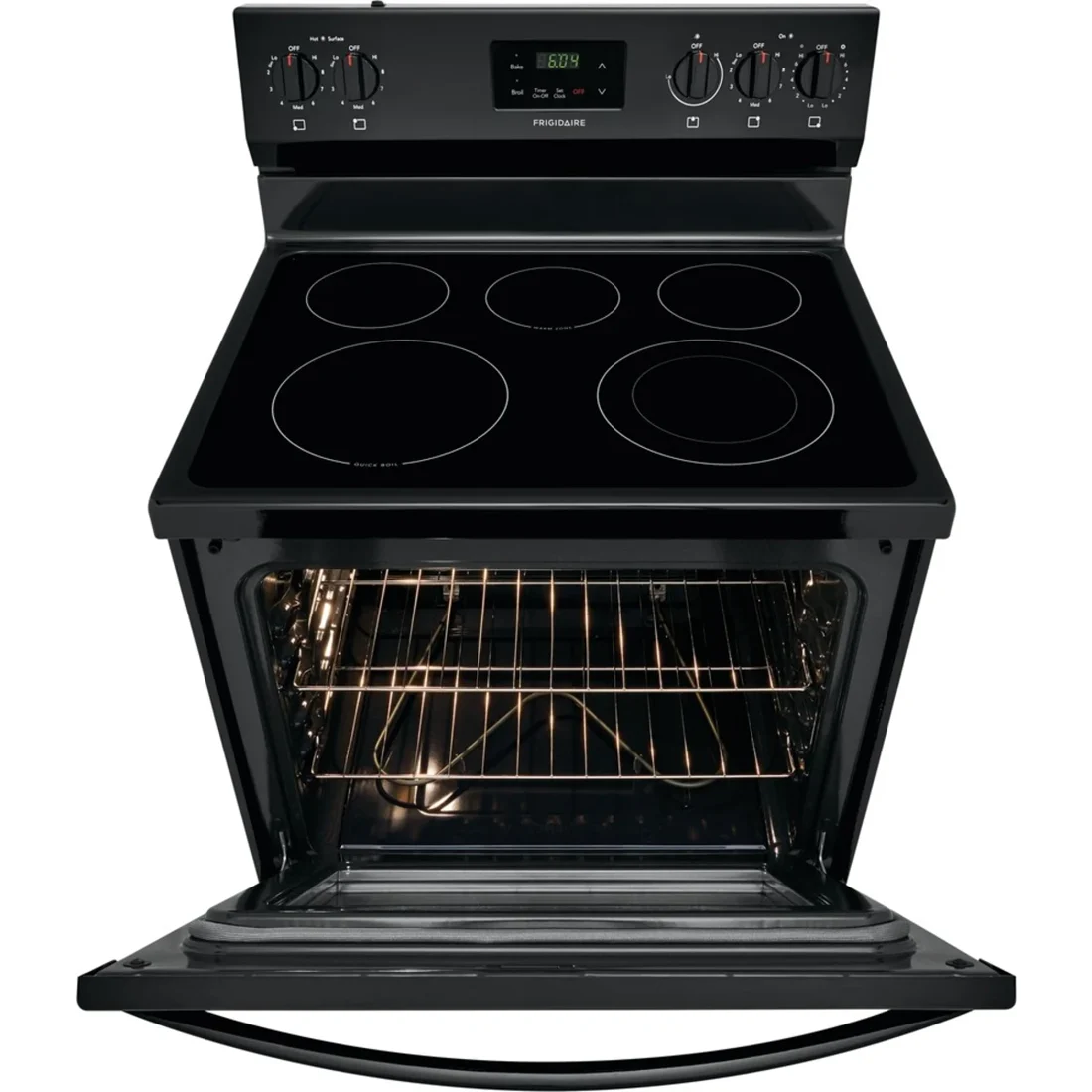 Frigidaire FCRE3052AB Freestanding Electric Range features