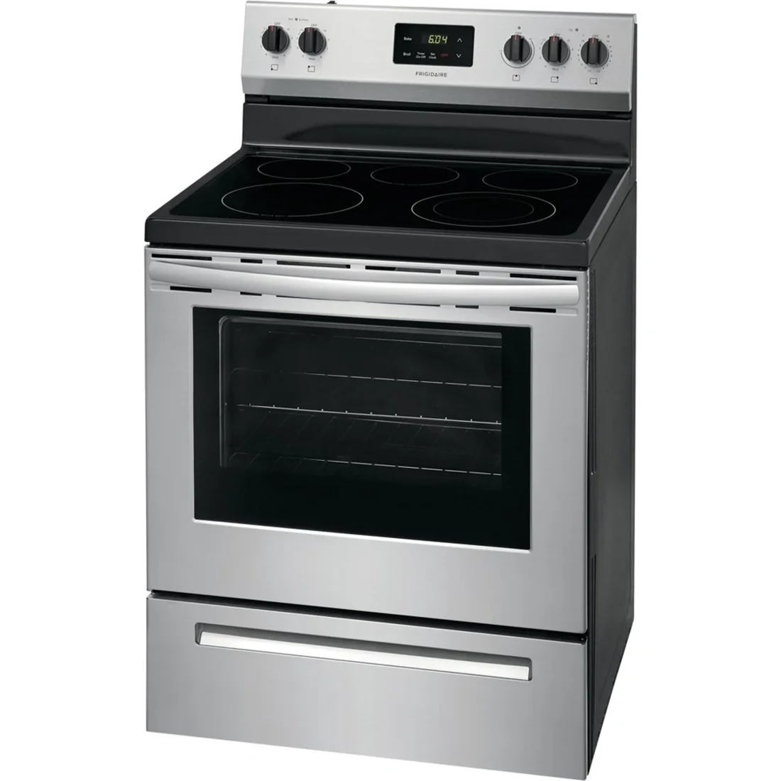 Frigidaire FCRE3052AS Freestanding Electric Range features