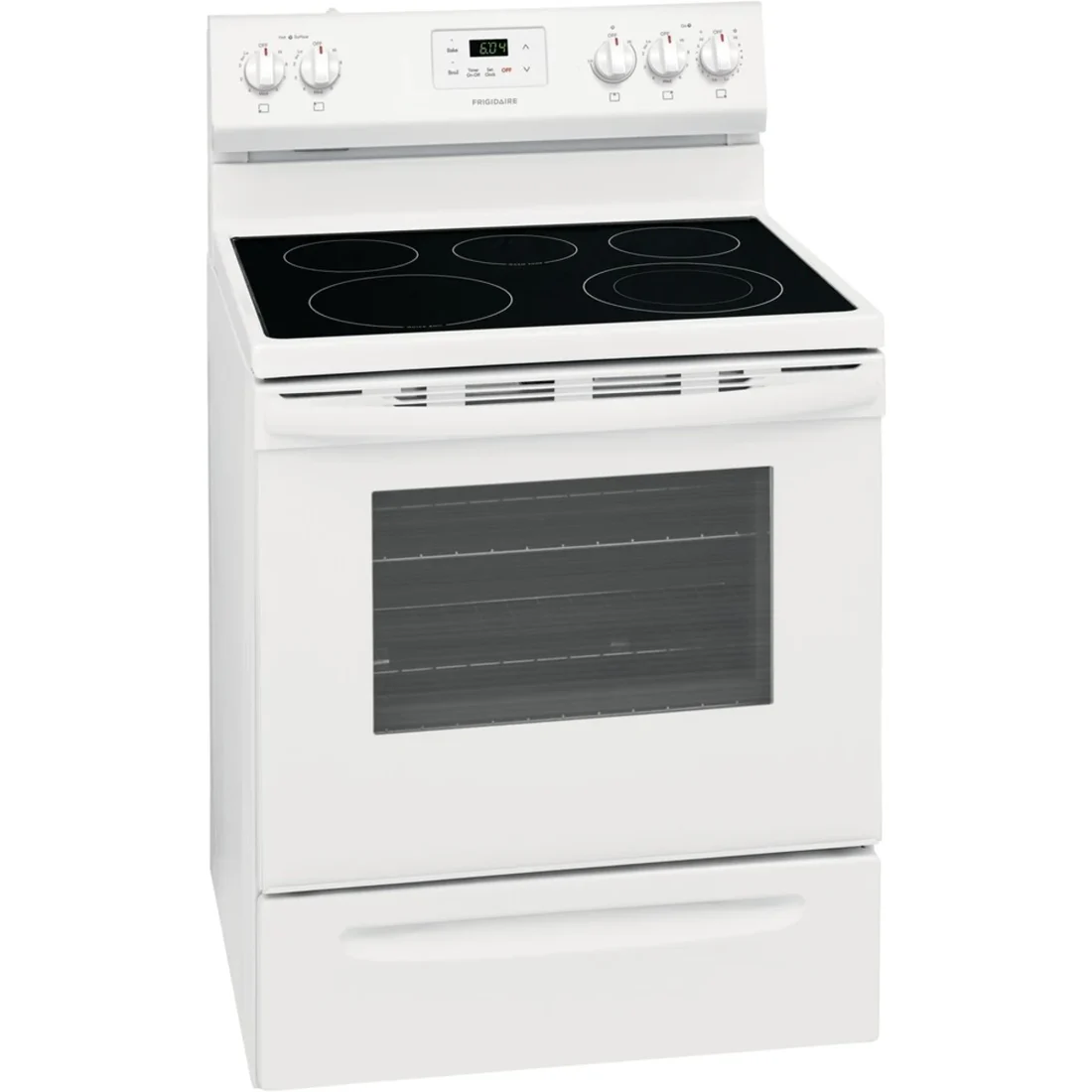 Frigidaire FCRE3052AW Freestanding Electric Range photo 2