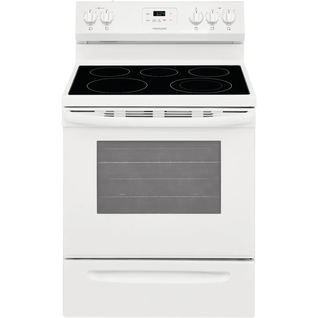 Frigidaire FCRE3052AW Freestanding Electric Range at Compare Deals Atlanta