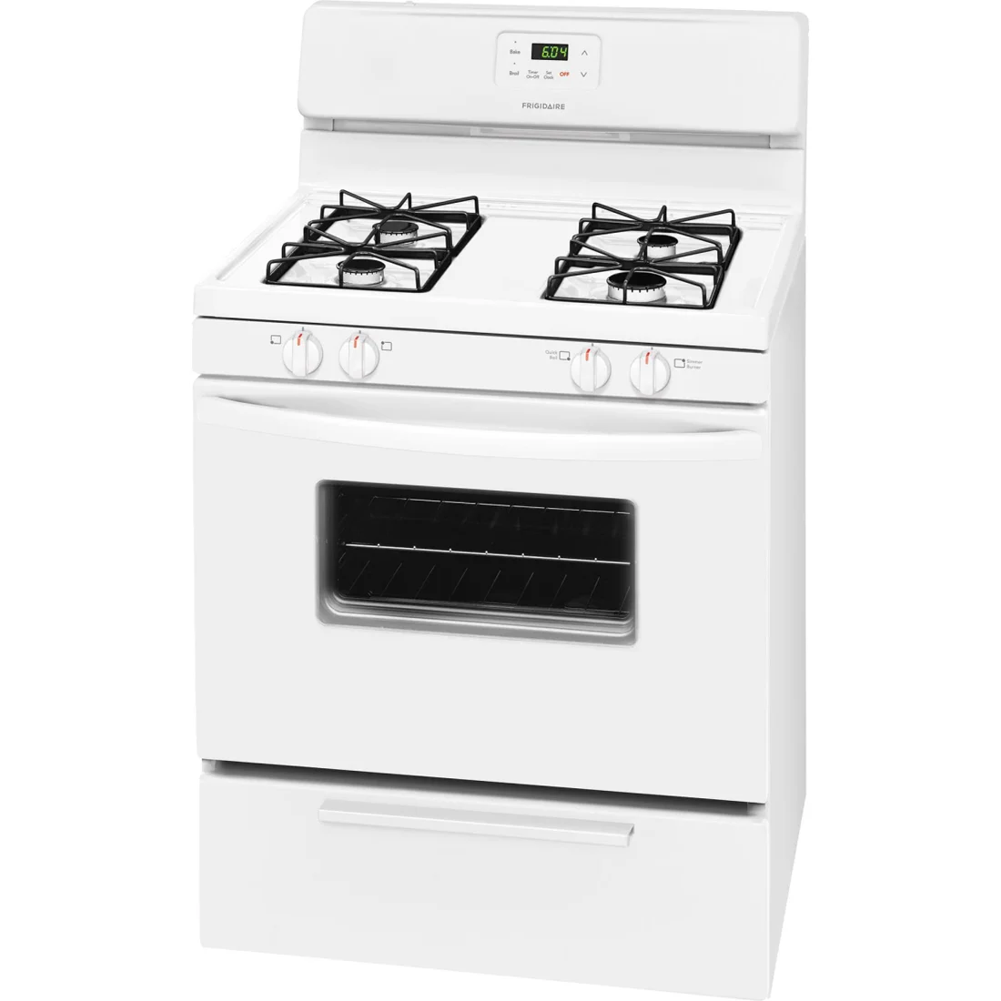 Frigidaire FFGF3016TW Freestanding Gas Range features