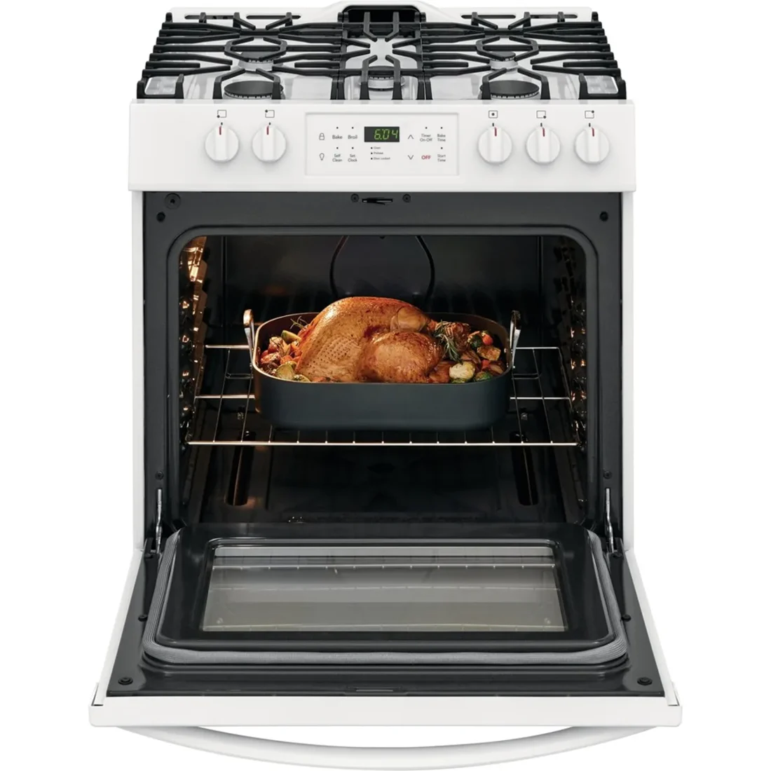Frigidaire FFGH3054UW Freestanding Gas Range features