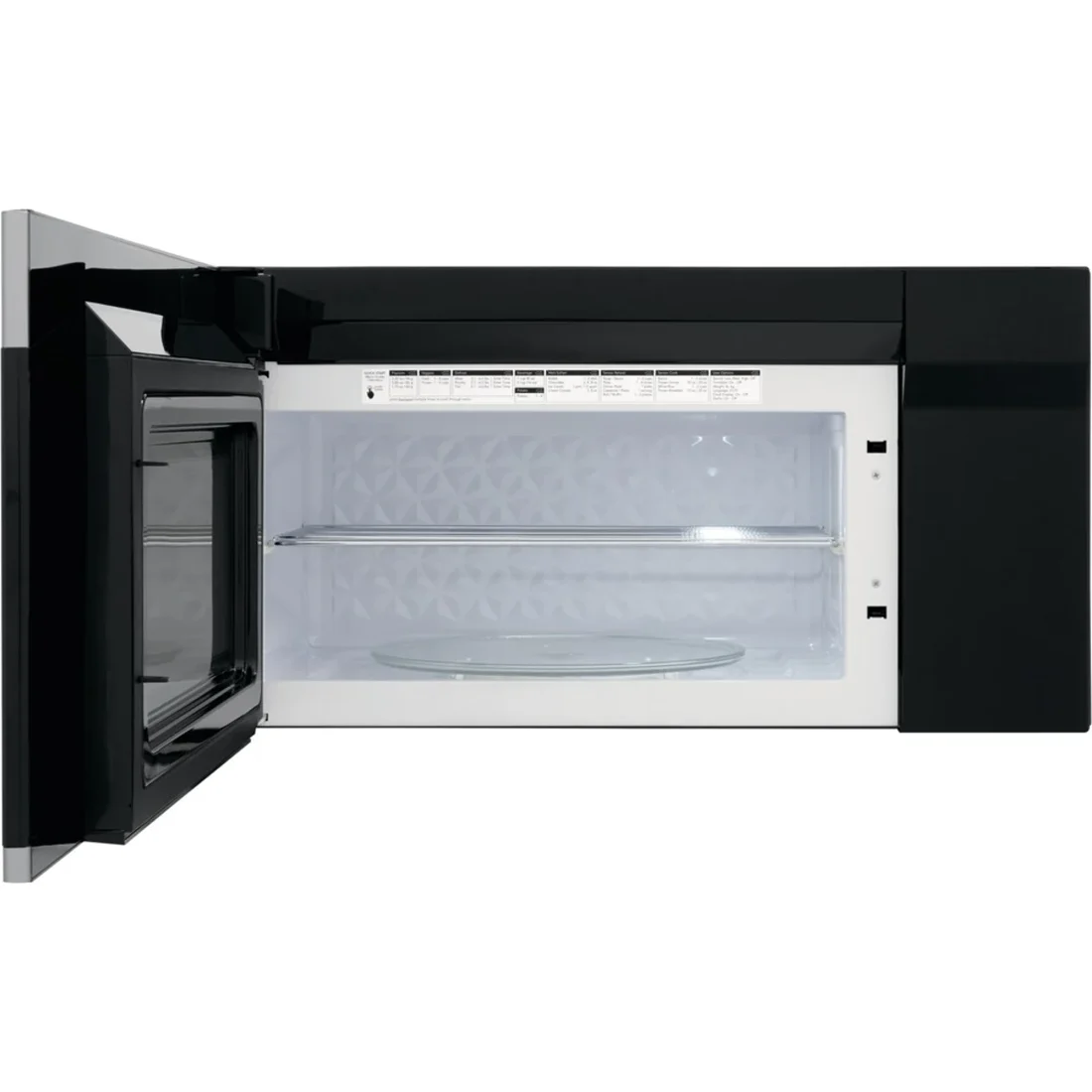 Frigidaire FGBM19WNVF Built-In Microwave features