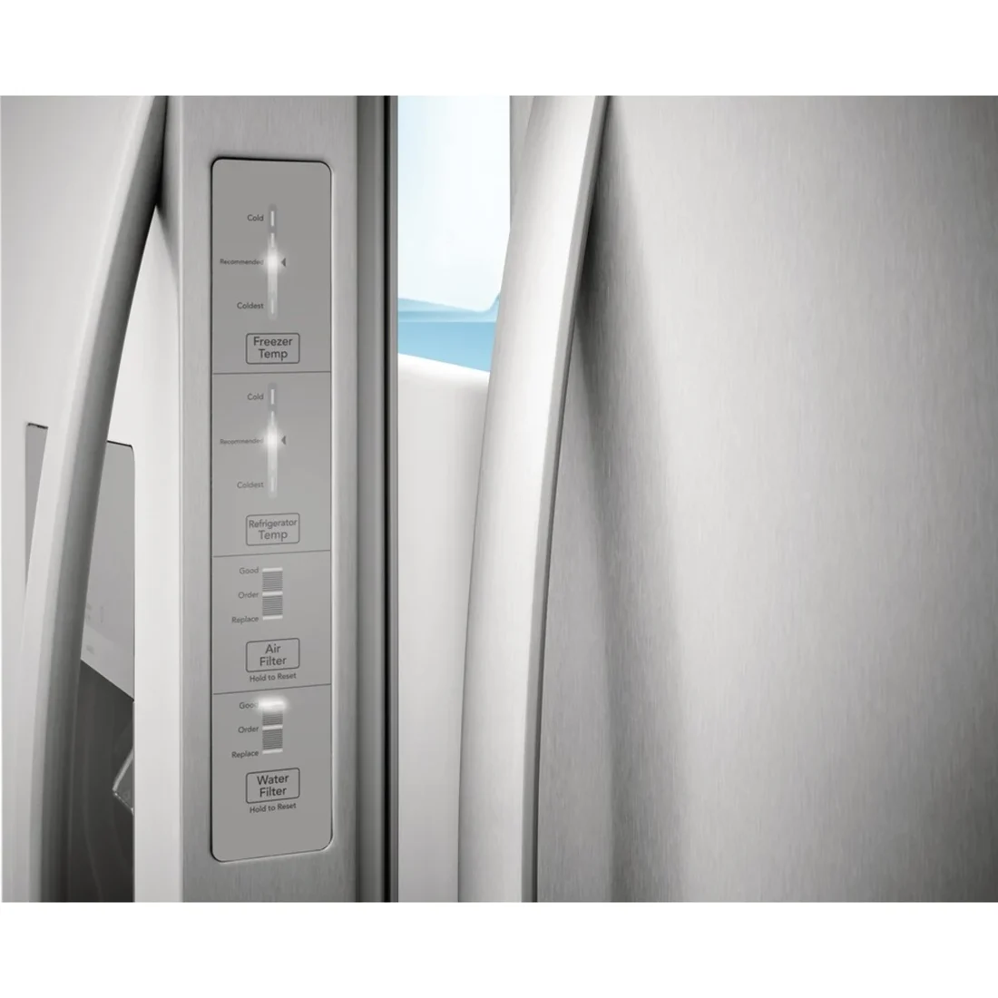 Frigidaire FRSC2333AS Side-by-Side Refrigerator features