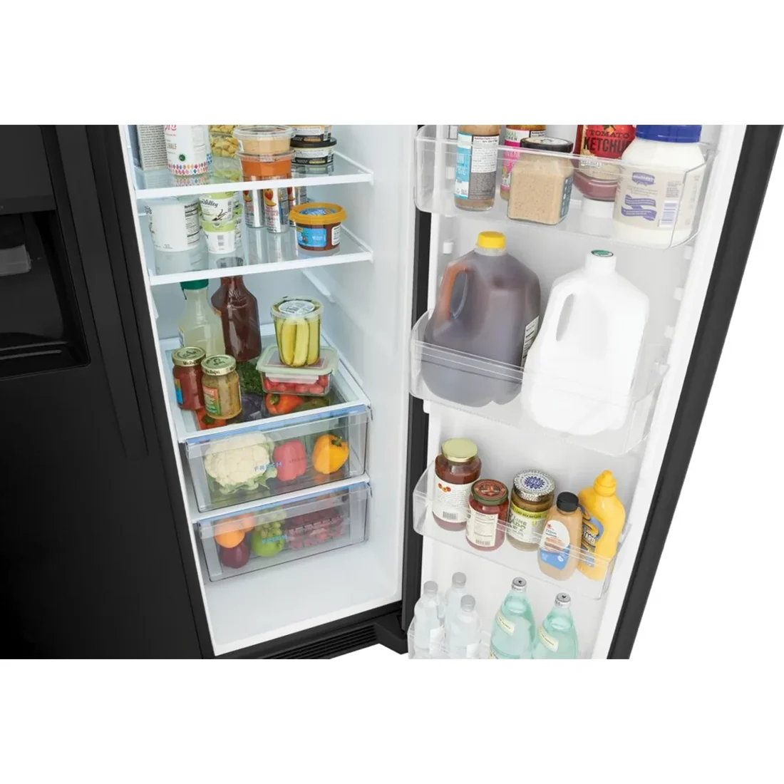 Frigidaire FRSS2623AB Side-by-Side Refrigerator features