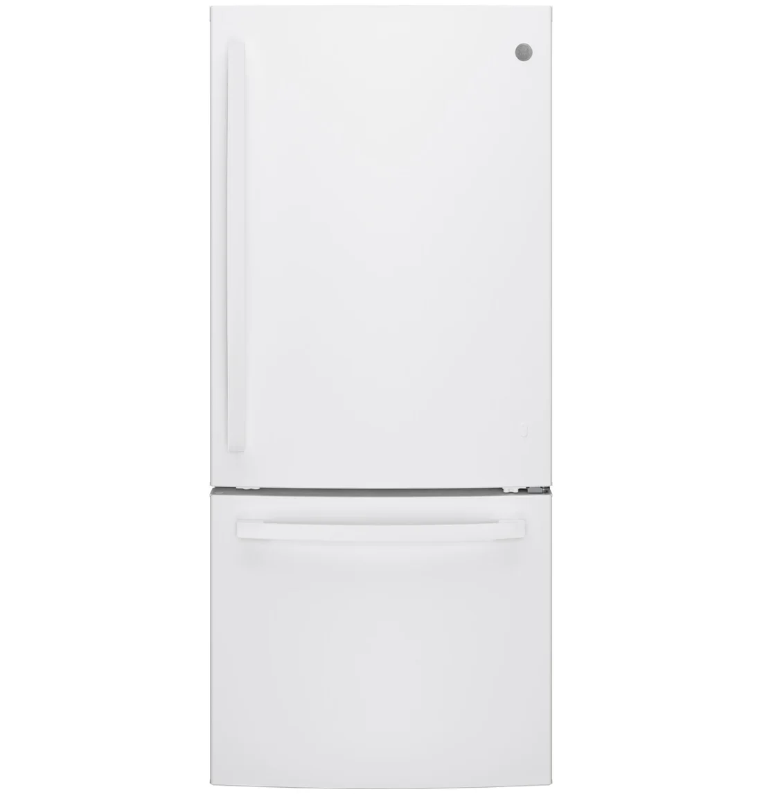 GE GBE21DGKWW Bottom-Freezer Refrigerator at Compare Deals Atlanta