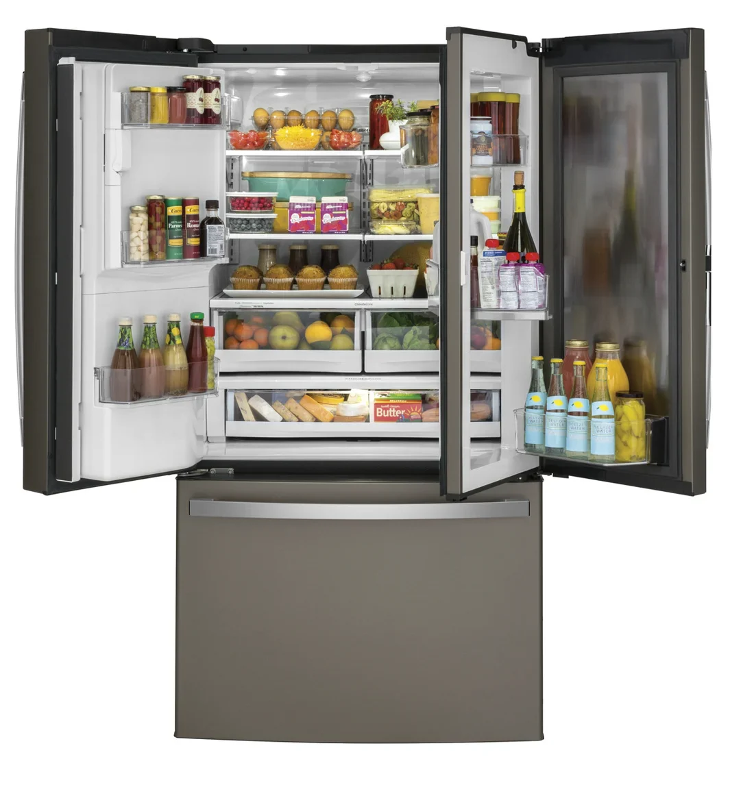 GE GFD28GMLES French-Door Refrigerator photo 2