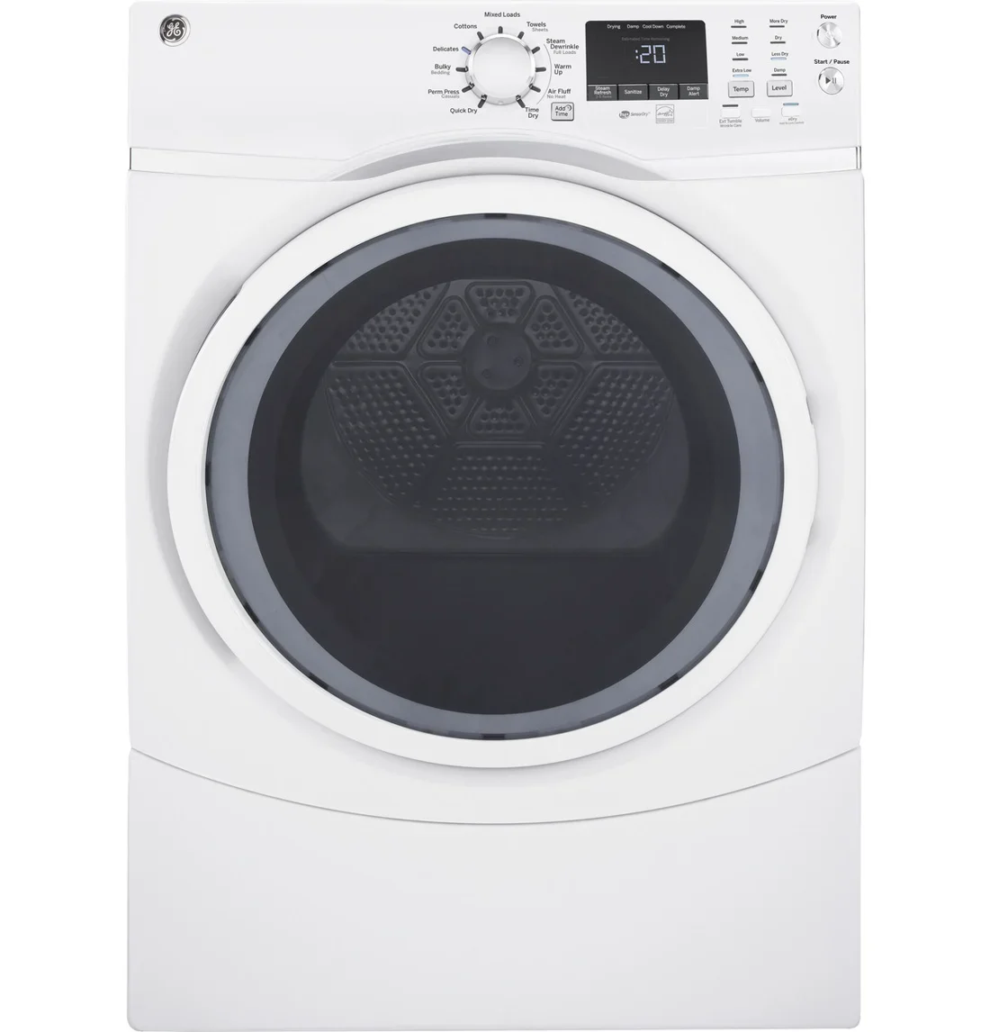 GE GFD45ESSMWW Electric Dryer at Compare Deals Atlanta