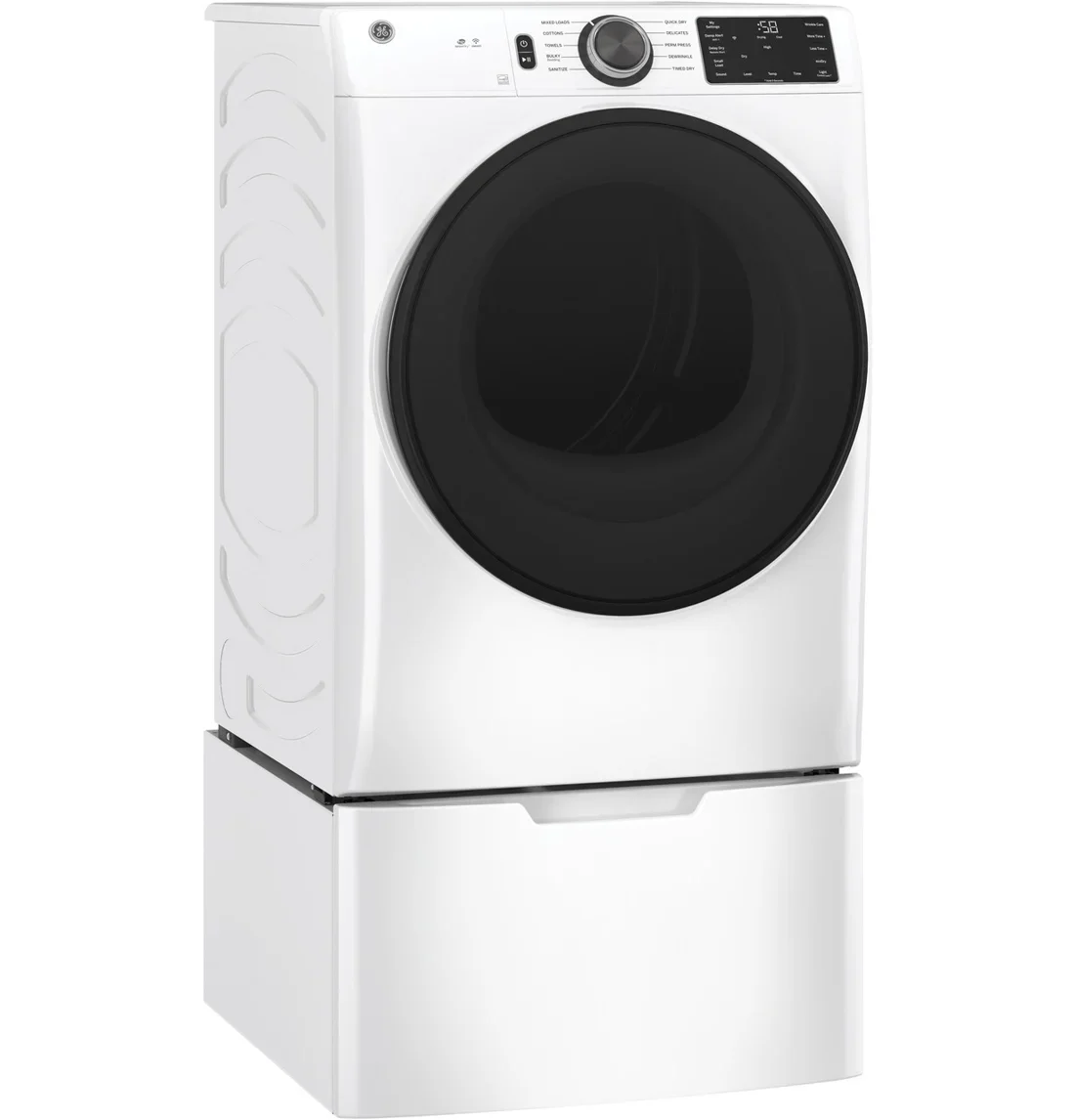 GE GFD55ESSNWW Electric Dryer photo 3