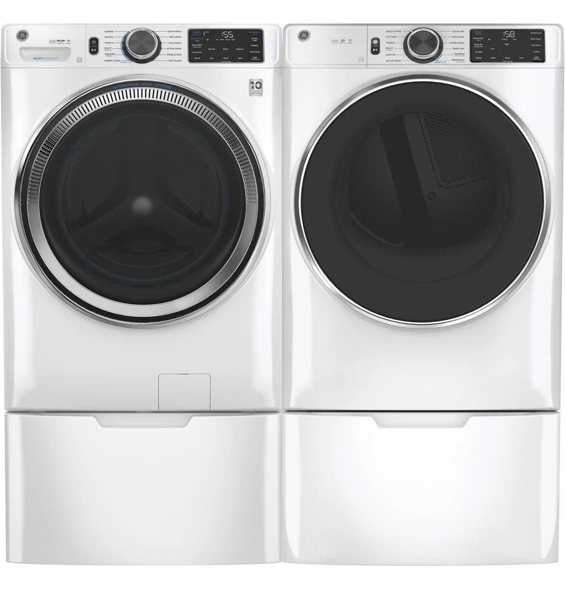 GE GFD65ESSNWW Electric Dryer photo 3