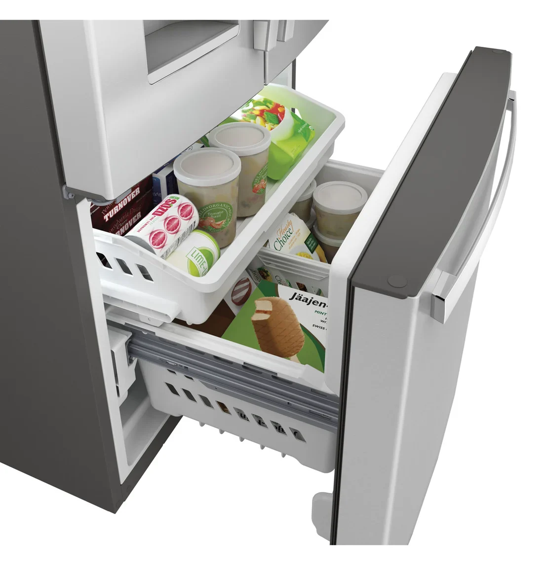 GE GFE24JSKSS French-Door Refrigerator features