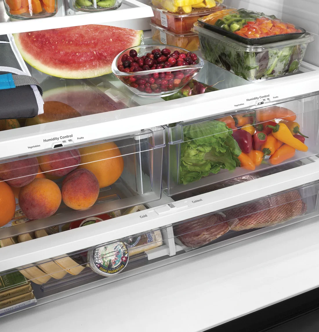 GE GFE26JSMSS French-Door Refrigerator features