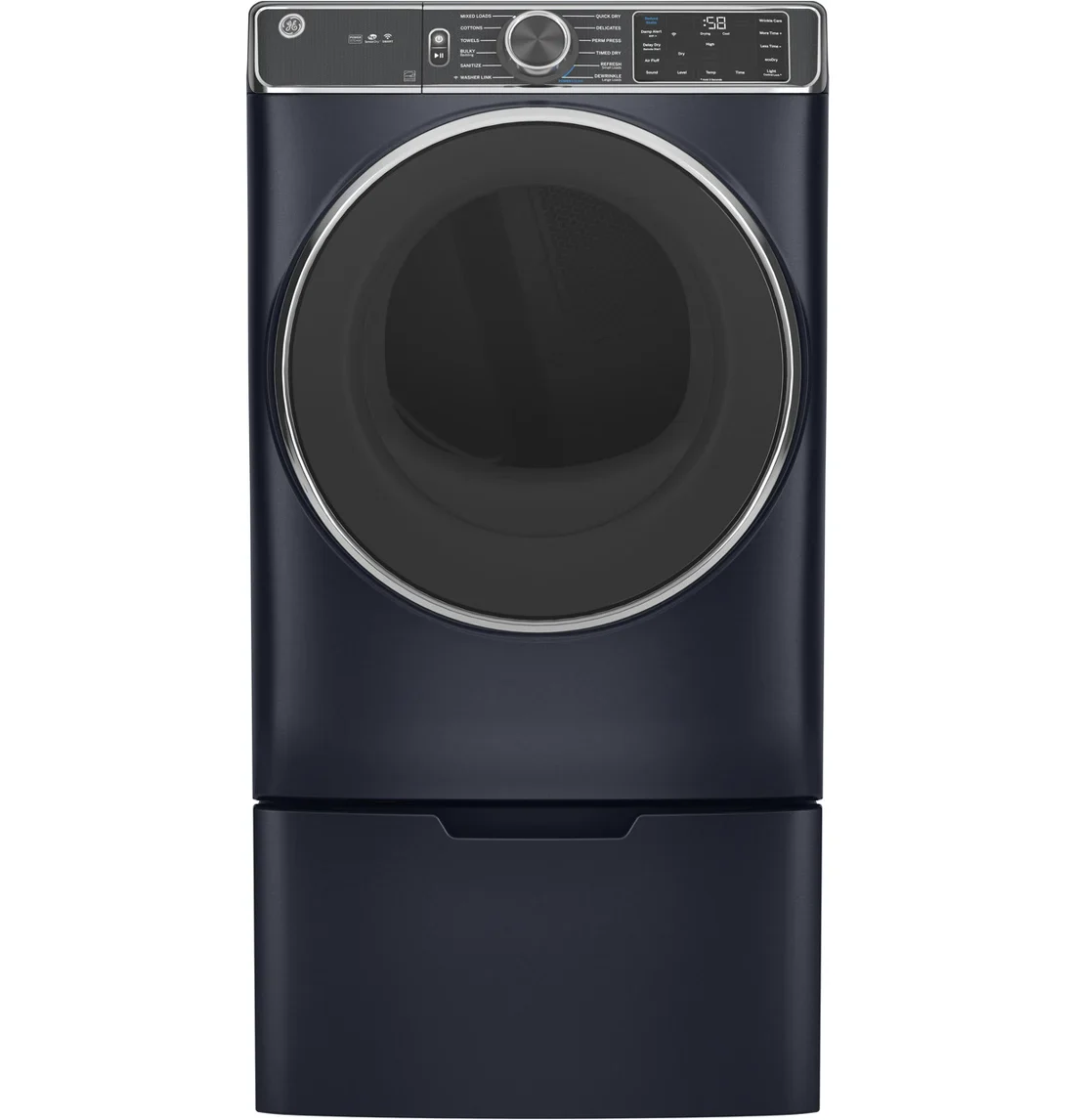 GE GFP1528PNRS Laundry Pedestal features