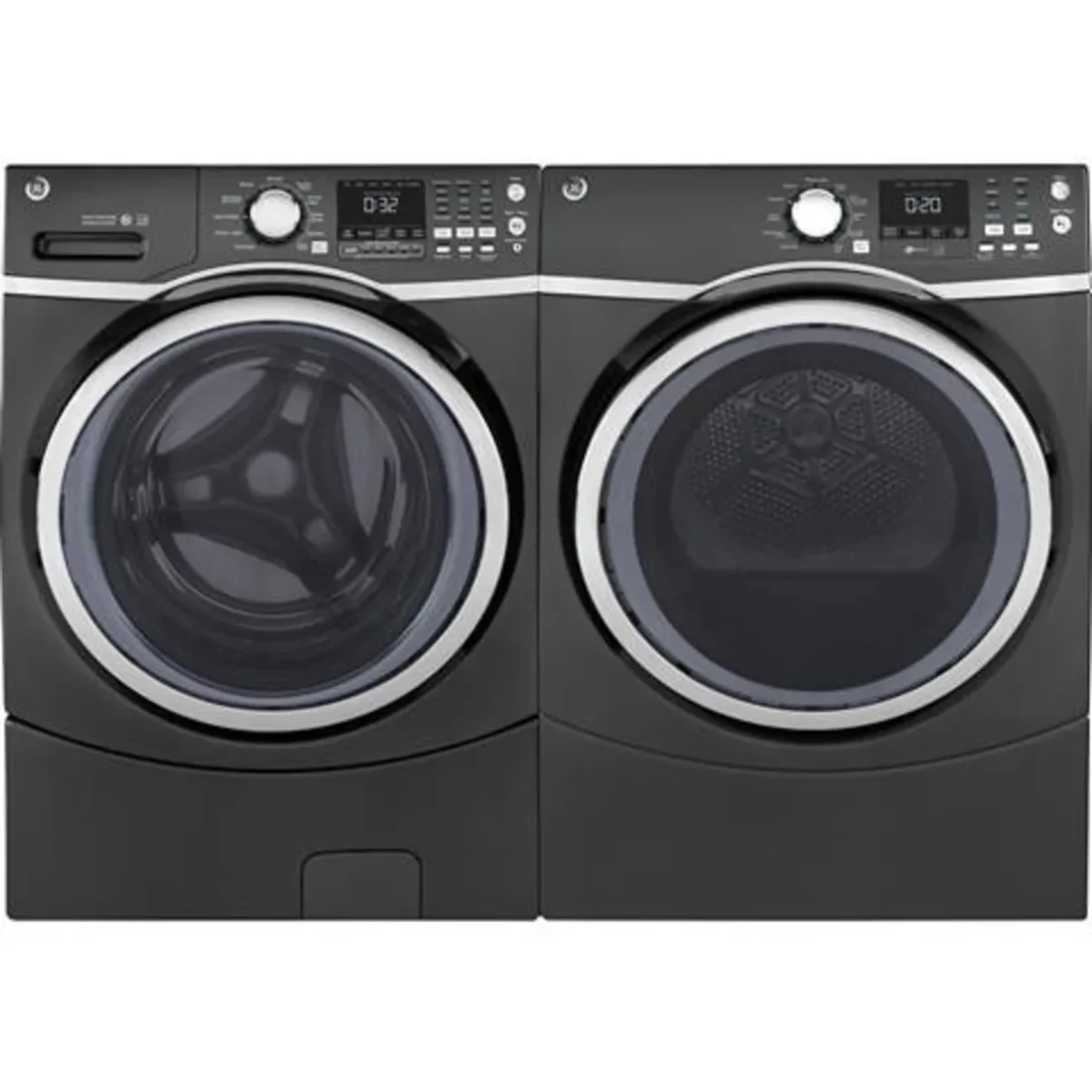 GE GFW450SPMDG Front Load Washer features