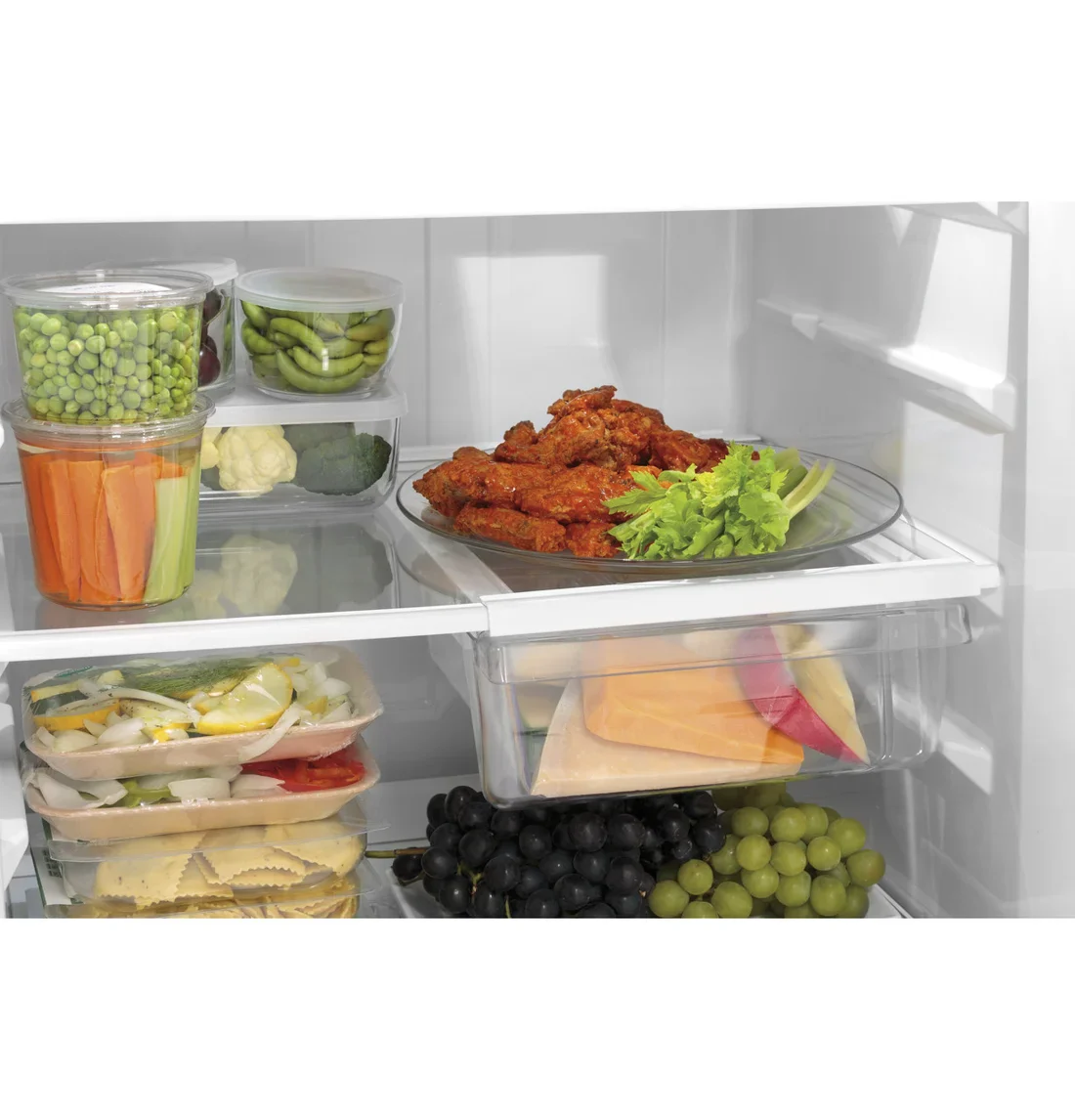 GE GIE18GTNRBB Top-Freezer Refrigerator features