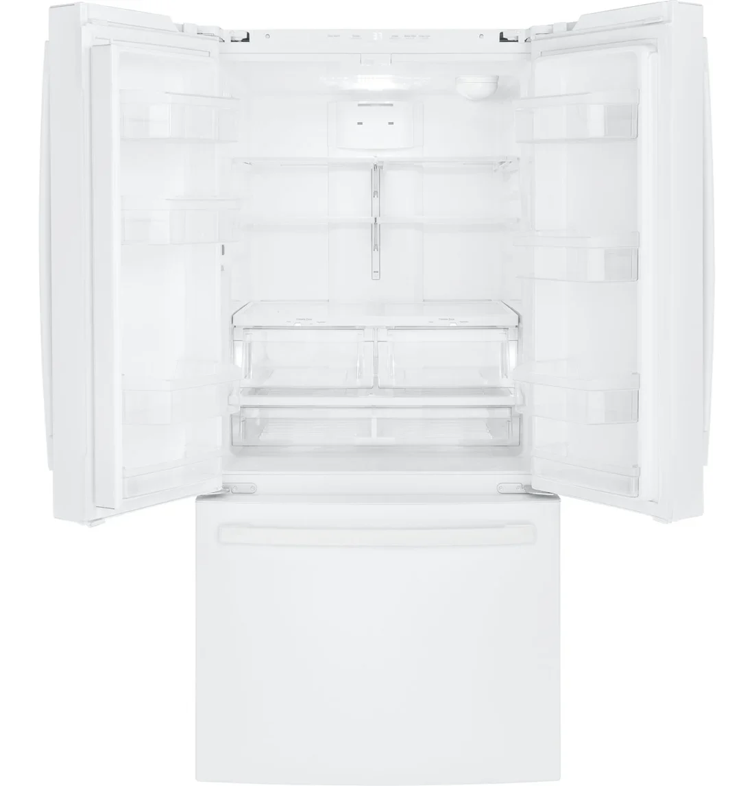 GE GNE25JGKWW French-Door Refrigerator photo 3