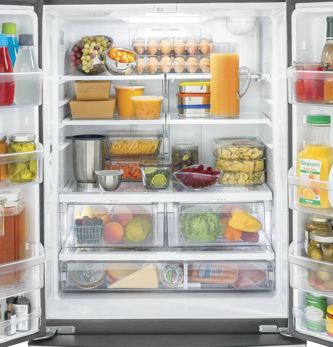 GE GNE25JYKFS French-Door Refrigerator photo 4