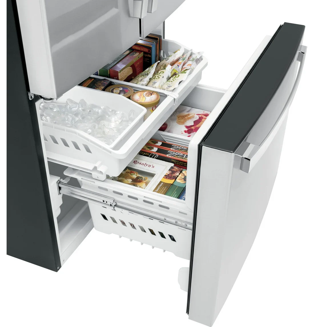 GE GNE27JYMFS French-Door Refrigerator features