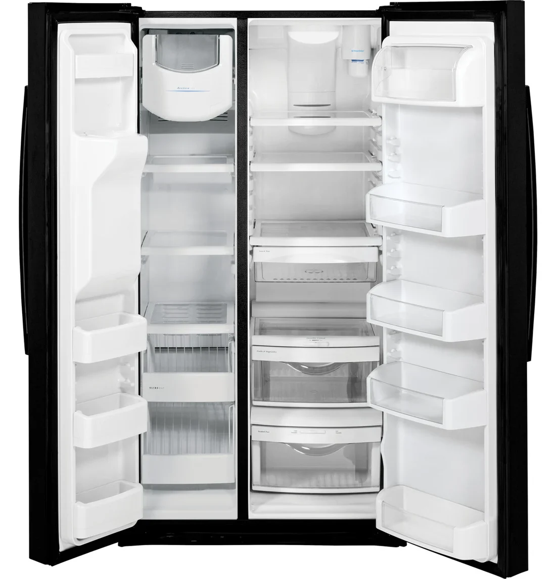 GE GSE25HGHBB Side-by-Side Refrigerator photo 4