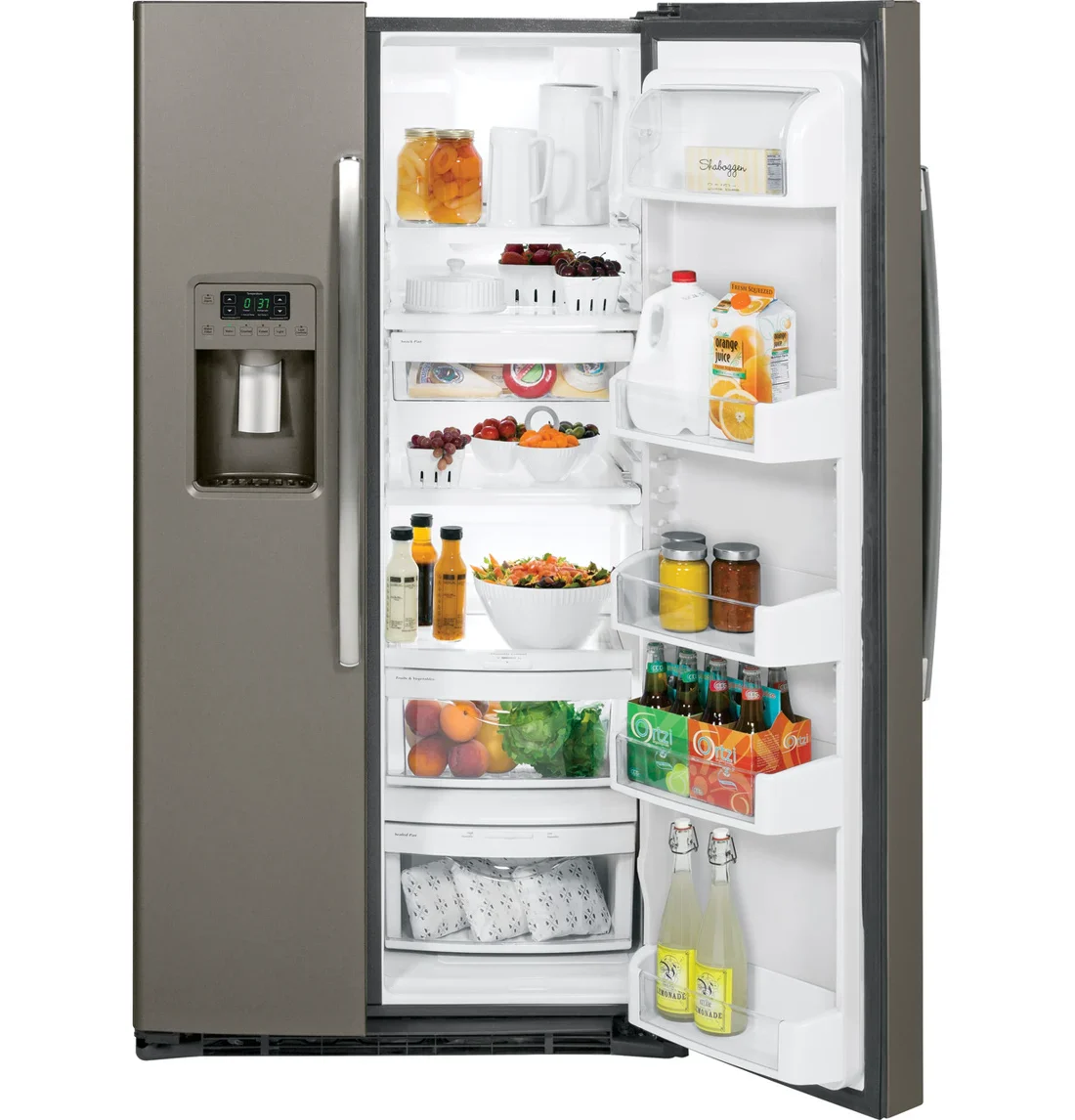 GE GSE25HMHES Side-by-Side Refrigerator photo 2