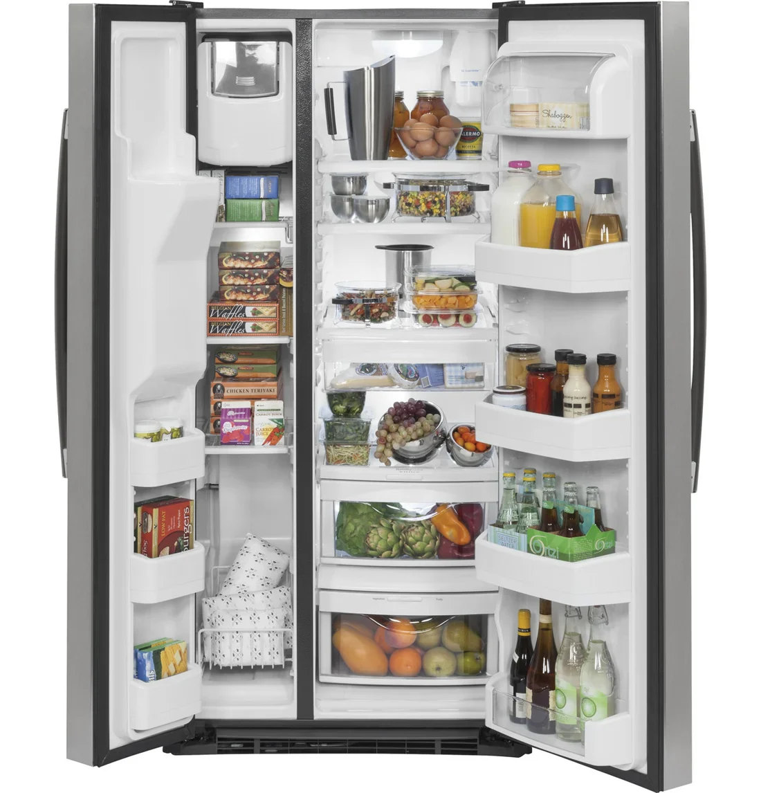 GE GSS23GSKSS Side-by-Side Refrigerator photo 2