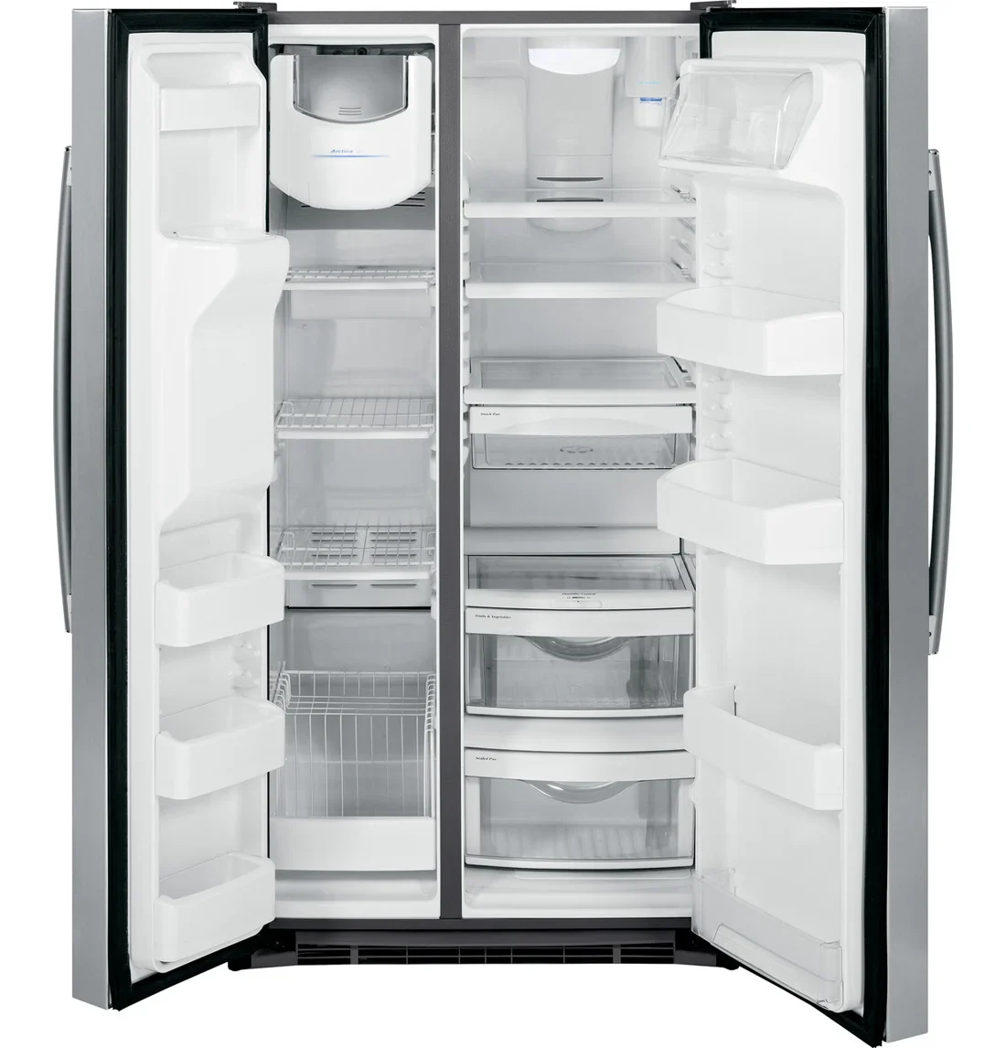 GE GSS25GSHSS Side-by-Side Refrigerator photo 3