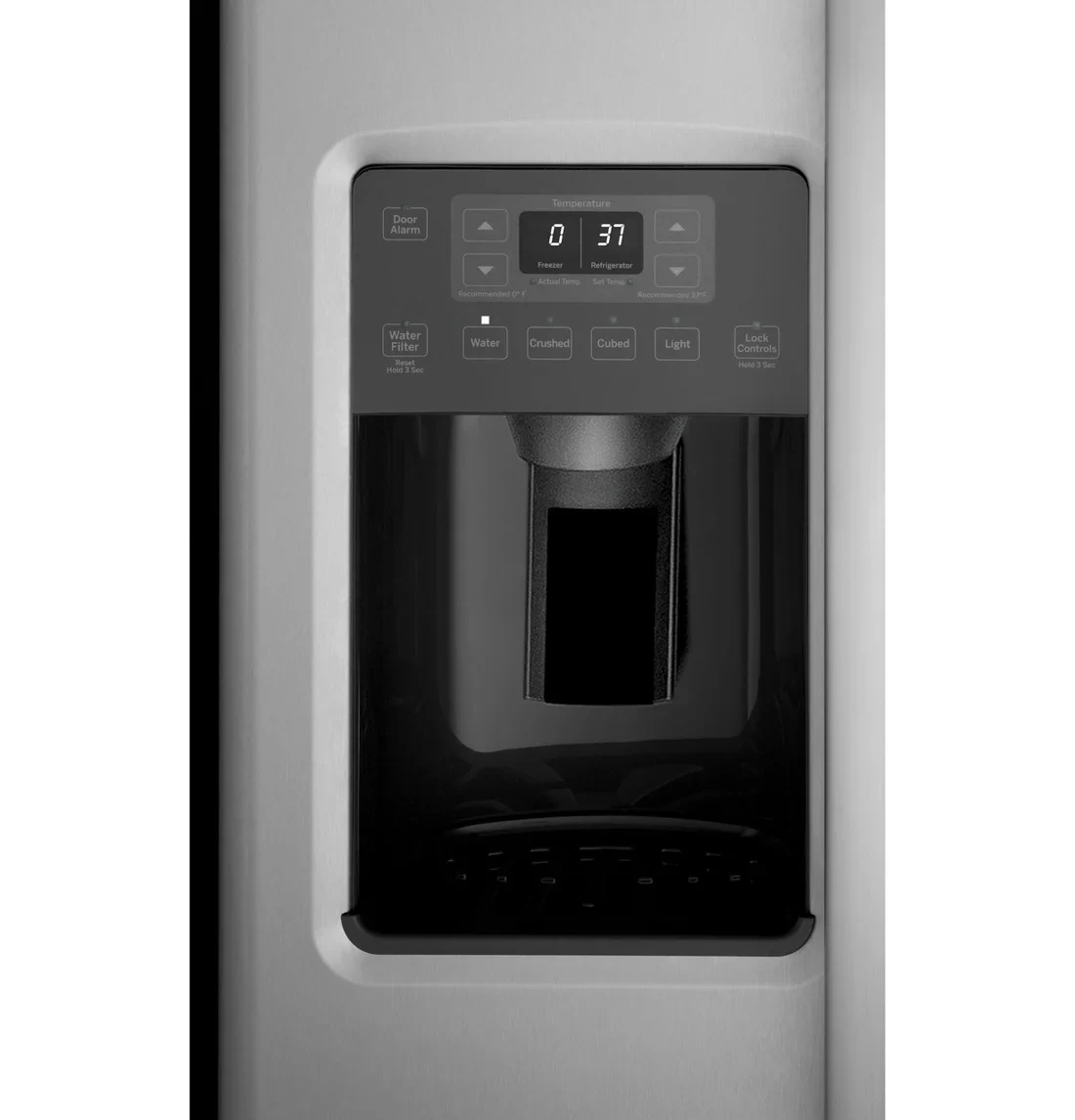 GE GSS25LSLSS Side-by-Side Refrigerator photo 5