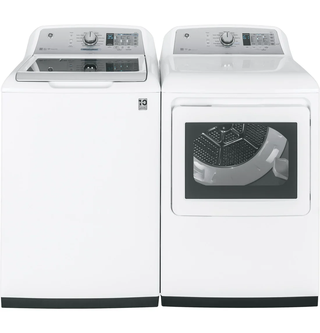 GE GTD75ECSLWS Electric Dryer photo 2