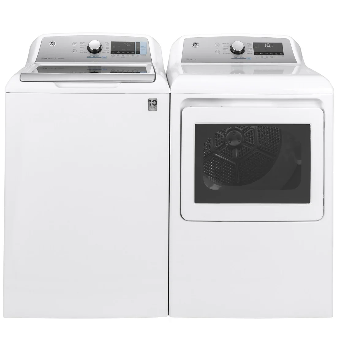 GE GTD84ECSNWS Electric Dryer features