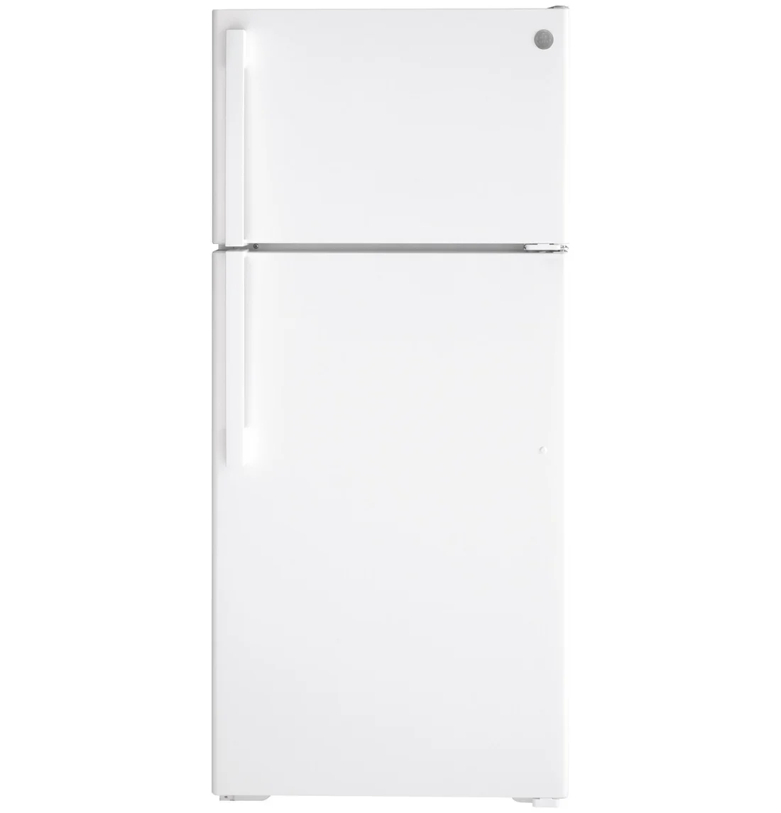 GE GTE17DTNRWW refrigerator at Compare Deals outlet serving Grayson GA