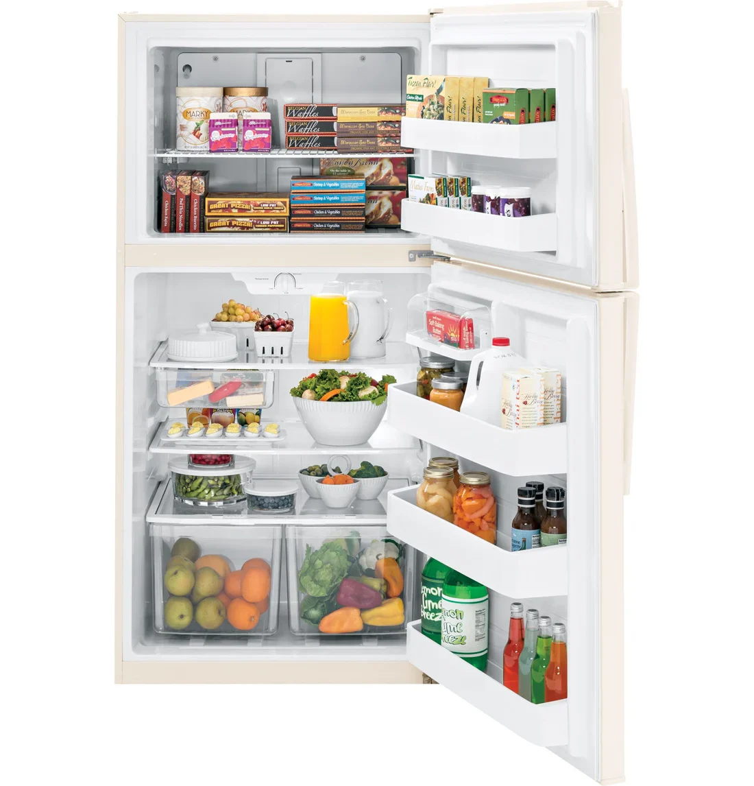 GE GTE21GTHCC Top-Freezer Refrigerator photo 2