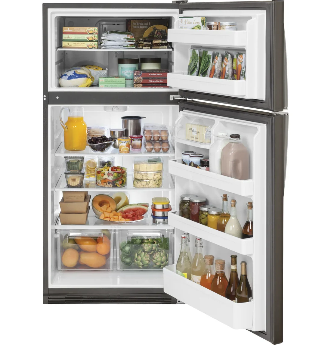 GE GTS21FMKES Top-Freezer Refrigerator photo 2
