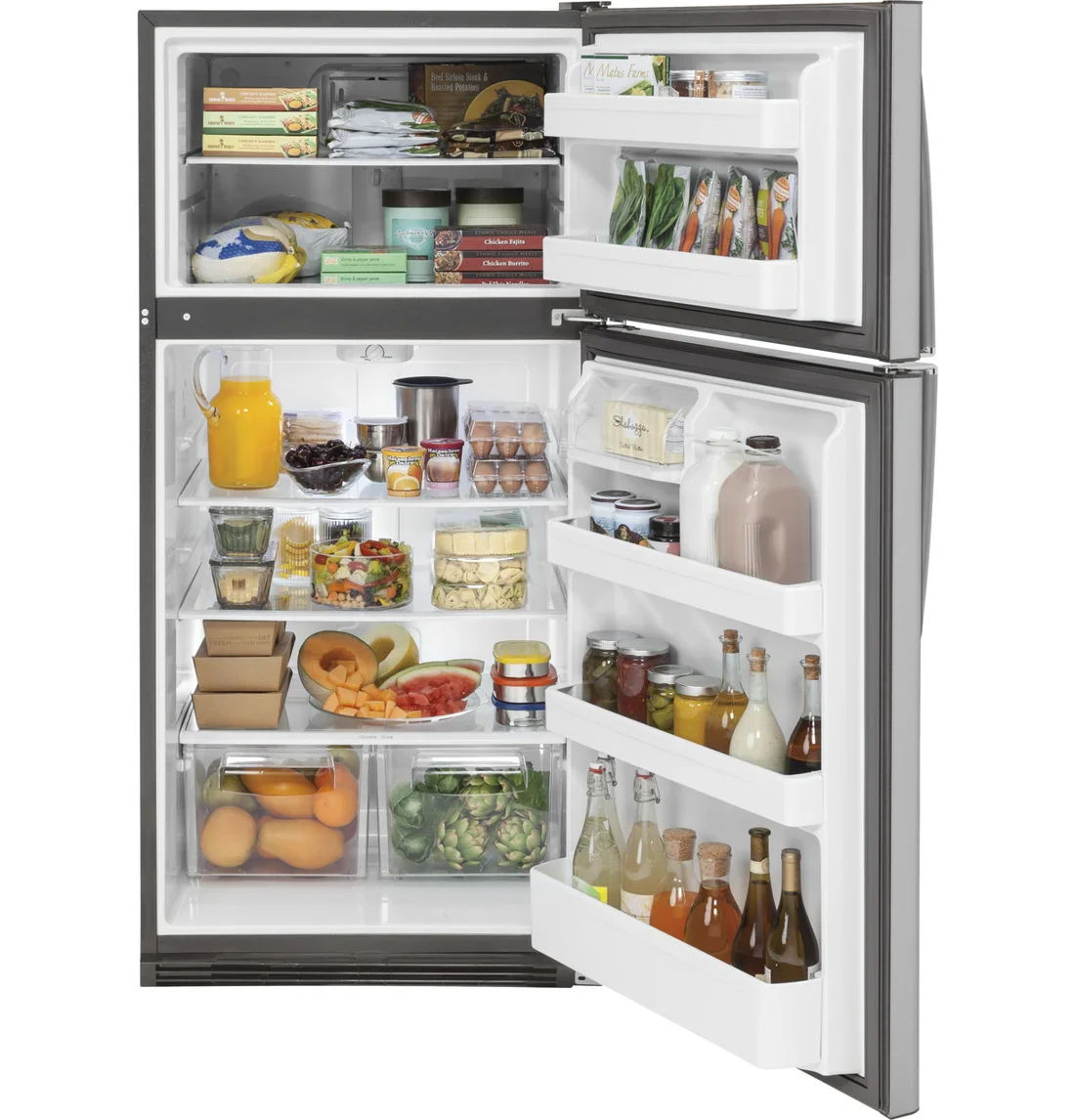 GE GTS21FSKSS Top-Freezer Refrigerator photo 2